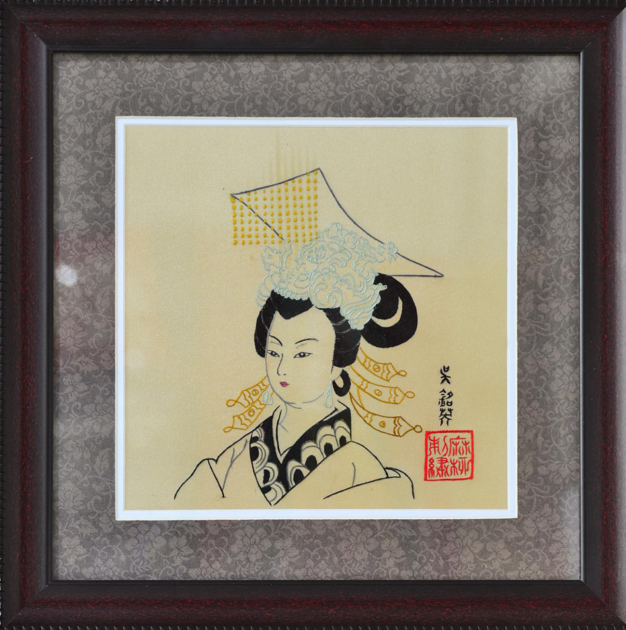 麻柳刺绣